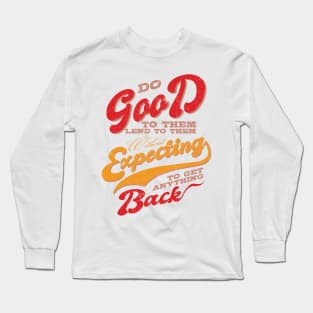 'Lend To Them' Food and Water Relief Shirt Long Sleeve T-Shirt